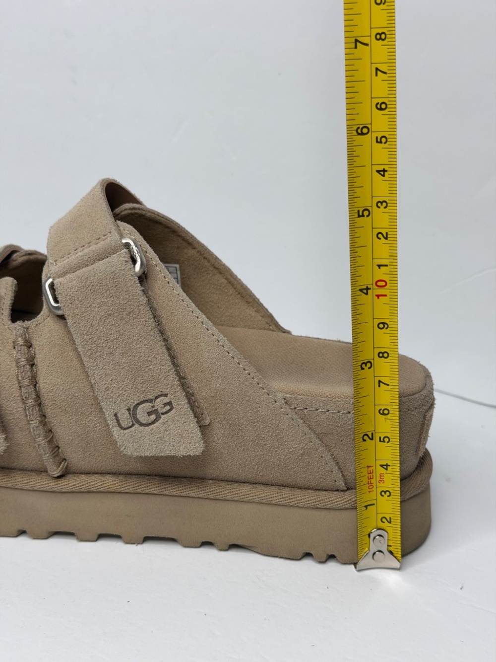 UGG Goldenstar Hi Slide Platform Sandals shoes exclusively for anthropology - Picture 8 of 13
